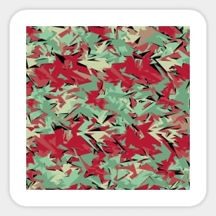 Random Abstract Pattern Sticker